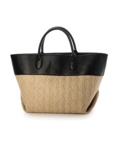 UNBILLION ペルケ perche / 雑材風×牛革付属トートバッグ