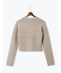 Te chichi ショートシャギーポケットカーディガン