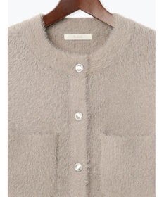 Te chichi ショートシャギーポケットカーディガン