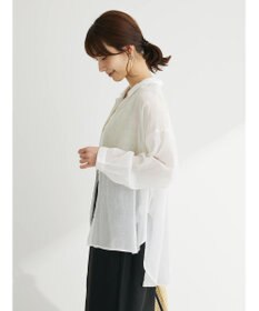 Green Parks インド綿　柔らかボイルシャツ