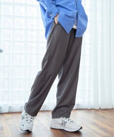 WEGO 【ウエストゴム】TRイージーストレートパンツ