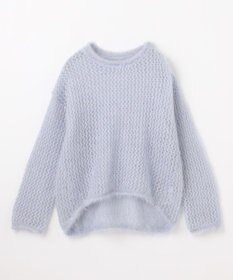 ANY レーシーネットニット