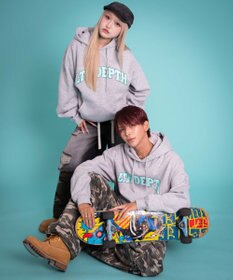 WEGO 【ユニセックス着用ITEM/MLサイズ展開】カレッジプルパーカー