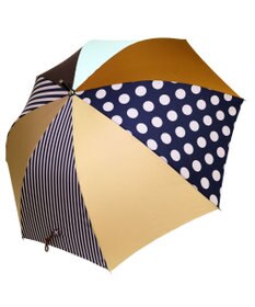 +RING 【プラスリング】【数量限定】 UNISEX 雨傘（長）60cm BRN T1201