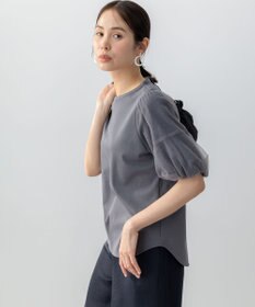 組曲 L 【WEB限定】チュールポンチドッキング Tシャツ