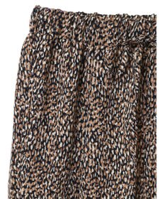 Green Parks クリンクルテーパードイージーパンツ