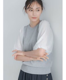 Te chichi パールスリーブニット