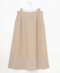 自由区 S モールブロッキングニット スカート