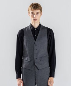 JOSEPH HOMME 新素材【ストレッチ/セットアップ対応】シルキーウールジャージー ジレ