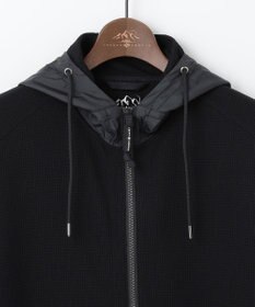 JOSEPH ABBOUD MOUNTAIN 【吸水速乾/通気性/ライナードッキング対応】ハイゲージワッフル パーカー