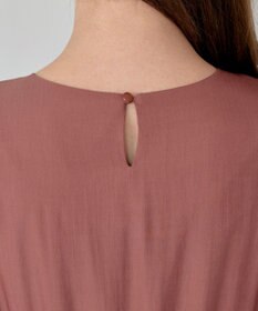 Tiaclasse 【洗える】サイドリボンドロストワンピース