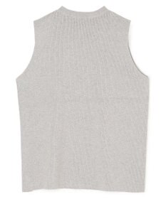 UNFILO 【洗える】サイドボタンニットベスト