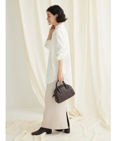 CRAFT STANDARD BOUTIQUE レーヨンデシンバンドカラーシャツ