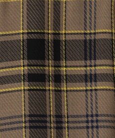 組曲 L シアーツイルチェック フレアスカート