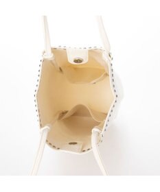 UNBILLION カシュカシュ cachecache / スタッズ付き縦型トートバッグ