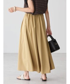 AMERICAN HOLIC イージーケア＋接触冷感ウエストタックフレアスカート