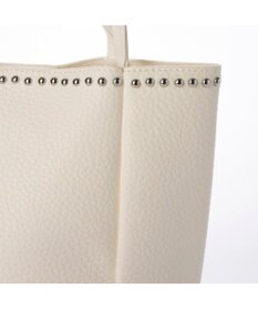 UNBILLION カシュカシュ cachecache / スタッズ付き縦型トートバッグ
