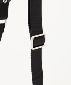 Y'SACCS リサイクルナイロン×カウレザー ラップポシェット