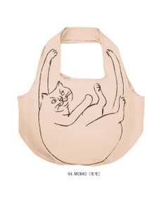 ROOTOTE 1188【折り畳み可能】EU.ラウンド.ブラサガリネコ-A