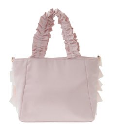 Maison de FLEUR リボンギャザーハンドル2Wayトートバッグ