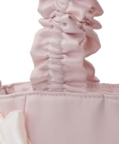 Maison de FLEUR リボンギャザーハンドル2Wayトートバッグ