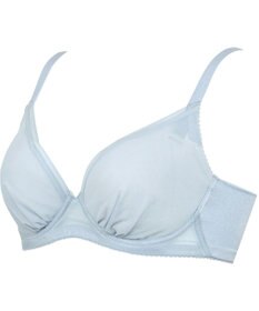 WACOAL 【小さく見せるブラ】 シンプル ブラジャー 着やせ効果 コンパクトにメイク バストの突出をおさえる 背中の段差を軽減 大きいサイズ レディース BRB452 /ワコール