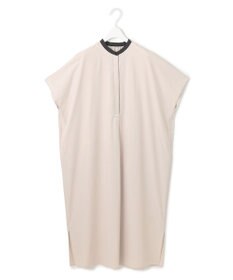 ICB L 【接触冷感・UVカット・洗える】RENUソフトタイプライター バンドカラーワンピース