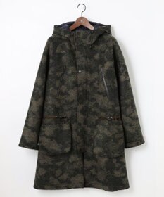 JOSEPH ABBOUD MOUNTAIN 【UNISEX】スライバーカモジャガード コート