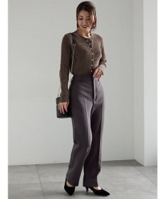 Te chichi モールリブカーディガン