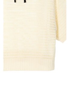 Green Parks クロシェ風セーラーカラーニット