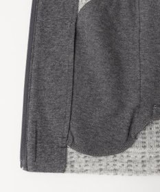 JOSEPH ABBOUD 【軽量/保温性】ウールミックスボアフリース ブルゾン