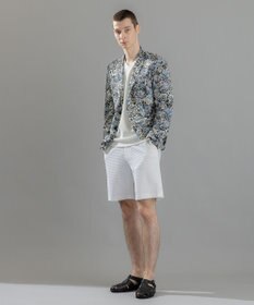 JOSEPH HOMME 新型・新柄【洗える/ストレッチ/シワになりにくい】クールドッツストレッチ メキシカンプリント ジャケット