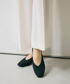 steppi シースルー スクエア パンプス
