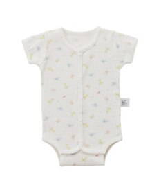 MIKI HOUSE HOT BISCUITS 【60-70cm】 半袖ボディシャツ(前開き)