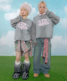 WEGO 【ユニセックス着用ITEM】サークルロゴプルオーバー