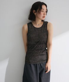 Green Parks ・Ｐｅｔｉｔ　Ｆｌｅｕｒ　シャーリングラメタンクトップ
