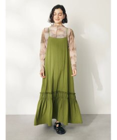 CRAFT STANDARD BOUTIQUE 切替ティアードキャミワンピース