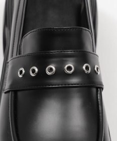 WEGO 2wayリボン厚底ローファー