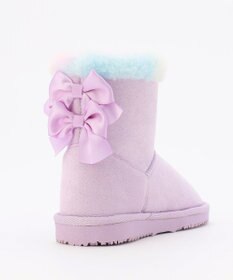 ANY KIDS リボンフェイクムートンブーツ