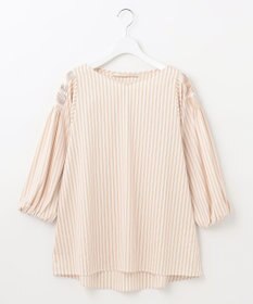 自由区 【XSサイズ～/洗える】ストレッチシャーティング ブラウス