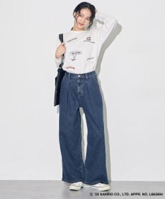 ANY 【ハローキティ×ANY】ロゴTシャツ