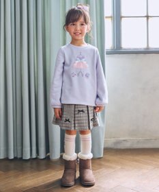 ANY KIDS ドレスモチーフ 裏シャギー トレーナー