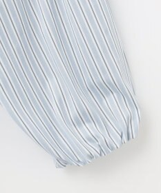 自由区 【XSサイズ～/洗える】ストレッチシャーティング ブラウス