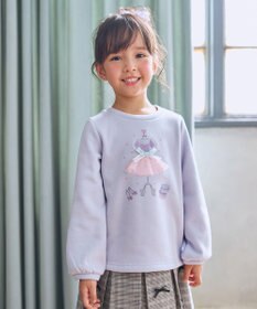 ANY KIDS ドレスモチーフ 裏シャギー トレーナー