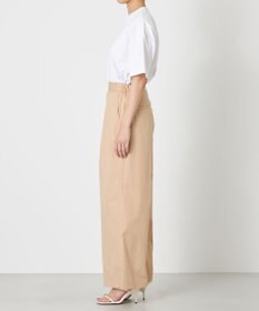 NAVE 【ReNave・セットアップ可/洗える/接触冷感/UVケア】コットンポリブロード パンツ