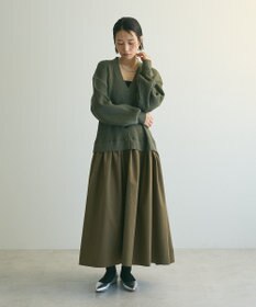 Green Parks ａ．ニットドッキングワンピース