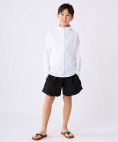 OP／FILA 【Ocean Pacific】フルジップ OPロゴラッシュガード