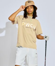 PW CIRCULUS 【吸水速乾 / UV遮蔽率99% UVカット / ストレッチ】【MEN】バックメッシュポケットモックT ゴルフ