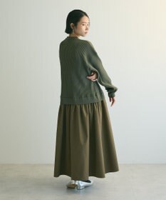 Green Parks ａ．ニットドッキングワンピース