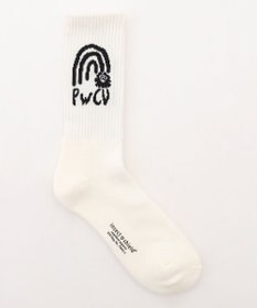 PW CIRCULUS 【虫よけ加工】【MEN】P-MOF ソックス ミドル丈 ゴルフ